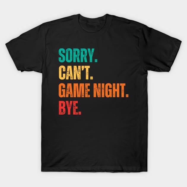 Game Night T-Shirt by RefinedApparelLTD